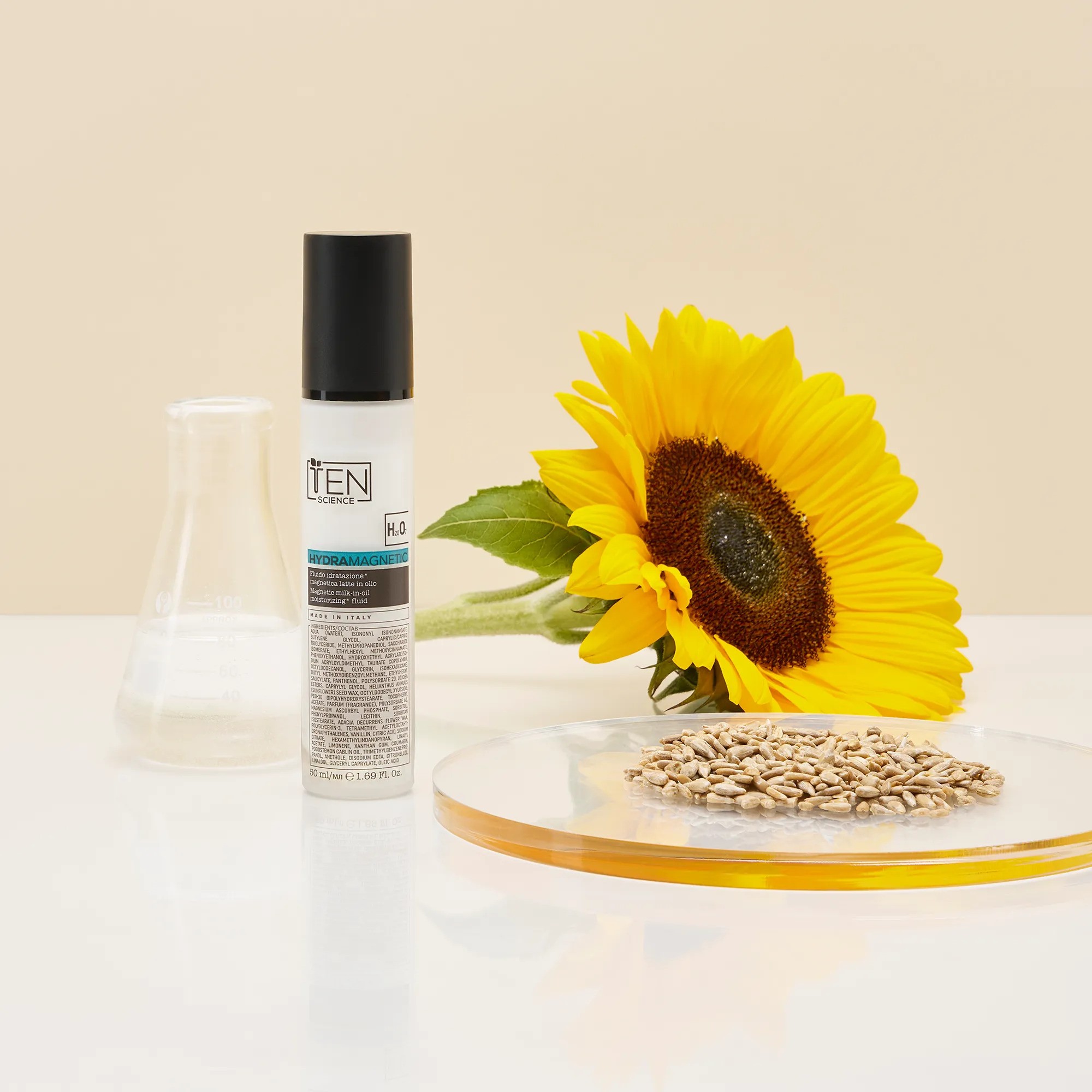 Magnetic Milk-in-Oil Moisturising Fluid